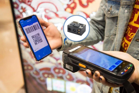 工业平板POS嵌入EM3296二维扫描？榧苹